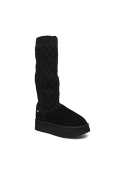 Liu Jo Skórzane śniegowce JANE 07 | z dodatkiem wełny ze sklepu Gomez Fashion Store w kategorii Śniegowce damskie - zdjęcie 184309095