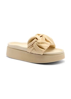 INUIKII Klapki Flower | z dodatkiem skóry ze sklepu Gomez Fashion Store w kategorii Klapki damskie - zdjęcie 184309107