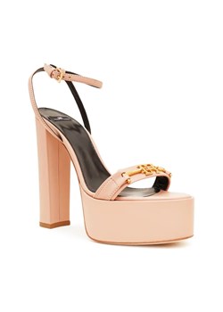 Elisabetta Franchi Skórzane sandały na słupku ze sklepu Gomez Fashion Store w kategorii Sandały damskie - zdjęcie 184309317