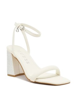 Guess Skórzane sandały na słupku ze sklepu Gomez Fashion Store w kategorii Sandały damskie - zdjęcie 184309365