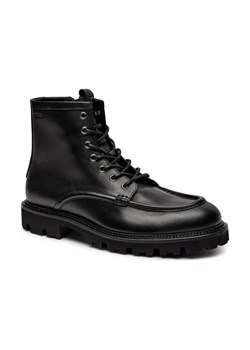 BOSS BLACK Skórzane trapery Julyo ze sklepu Gomez Fashion Store w kategorii Buty zimowe męskie - zdjęcie 184309409