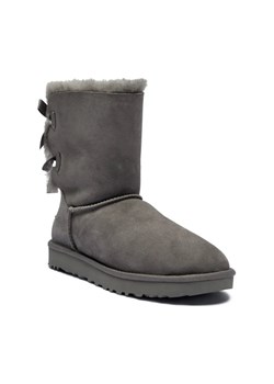 UGG Skórzane śniegowce w Bailey Bow II | z dodatkiem wełny ze sklepu Gomez Fashion Store w kategorii Śniegowce damskie - zdjęcie 184309526