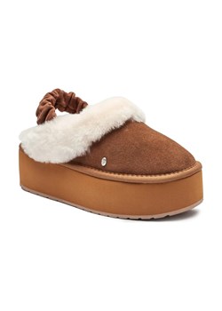 EMU Australia Skórzane mule Hartz | z dodatkiem wełny ze sklepu Gomez Fashion Store w kategorii Kapcie damskie - zdjęcie 184309556