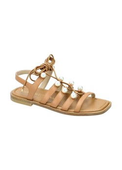 Stuart Weitzman Skórzane sandały GOLDIE ze sklepu Gomez Fashion Store w kategorii Sandały damskie - zdjęcie 184309588