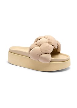 INUIKII Klapki PUFFER BRAIDED | z dodatkiem skóry ze sklepu Gomez Fashion Store w kategorii Klapki damskie - zdjęcie 184309649