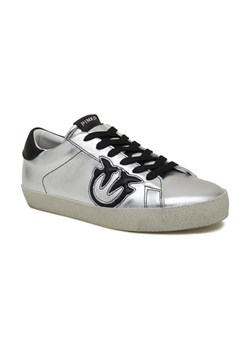 Pinko Skórzane trampki SEATTLE SNEAKER PELLE LAMINATA ze sklepu Gomez Fashion Store w kategorii Trampki damskie - zdjęcie 184309777
