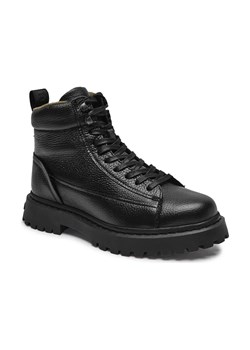 Tommy Jeans Skórzane buty wysokie TJM Warm Lining Boot ze sklepu Gomez Fashion Store w kategorii Buty zimowe męskie - zdjęcie 184309825
