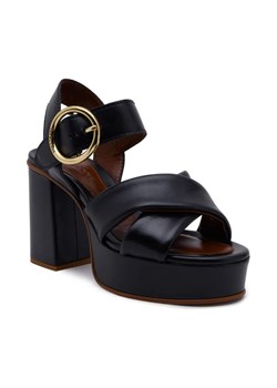 See By Chloé Skórzane sandały na słupku ze sklepu Gomez Fashion Store w kategorii Sandały damskie - zdjęcie 184310055