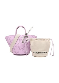 Karl Lagerfeld Skórzany kuferek ikonik 2.0 ze sklepu Gomez Fashion Store w kategorii Kuferki - zdjęcie 184310085