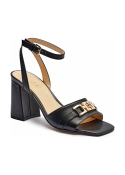 Guess Skórzane sandały na słupku GRATO ze sklepu Gomez Fashion Store w kategorii Sandały damskie - zdjęcie 184310107