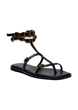 Kurt Geiger Skórzane sandały REGENT FLAT GLADIATOR ze sklepu Gomez Fashion Store w kategorii Sandały damskie - zdjęcie 184310209