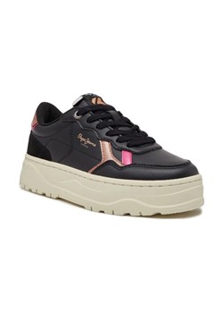 Pepe Jeans London Skórzane trampki KORE POPPY ze sklepu Gomez Fashion Store w kategorii Buty sportowe damskie - zdjęcie 184310287