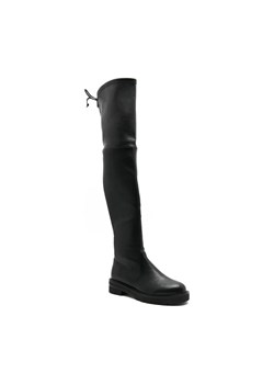 Stuart Weitzman Skórzane muszkieterki LOWLAND ze sklepu Gomez Fashion Store w kategorii Kozaki damskie - zdjęcie 184310376