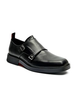 HUGO Skórzane monki Iker ze sklepu Gomez Fashion Store w kategorii Półbuty męskie - zdjęcie 184310395