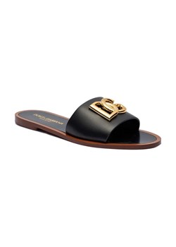 Dolce & Gabbana Skórzane klapki ze sklepu Gomez Fashion Store w kategorii Klapki damskie - zdjęcie 184310518