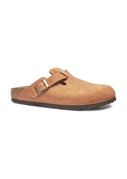 Birkenstock Skórzane mule Boston LEOI ze sklepu Gomez Fashion Store w kategorii Klapki damskie - zdjęcie 184310548