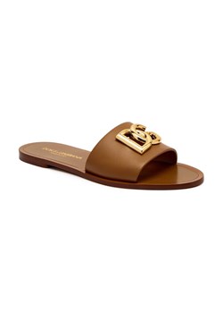 Dolce & Gabbana Skórzane klapki ze sklepu Gomez Fashion Store w kategorii Klapki damskie - zdjęcie 184310618