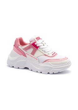 Versace Jeans Couture Sneakersy FONDO SPEEDTRACK DIS. 4 | z dodatkiem skóry ze sklepu Gomez Fashion Store w kategorii Buty sportowe damskie - zdjęcie 184310677