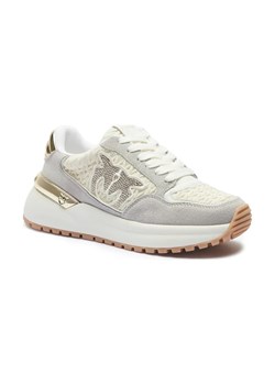 Pinko Sneakersy GEM 07 | z dodatkiem skóry ze sklepu Gomez Fashion Store w kategorii Buty sportowe damskie - zdjęcie 184310756