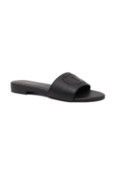 TWINSET Skórzana klapki ze sklepu Gomez Fashion Store w kategorii Klapki damskie - zdjęcie 184311007