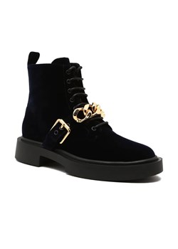 Giuseppe Zanotti Skórzane buty wysokie CATENA ze sklepu Gomez Fashion Store w kategorii Buty zimowe męskie - zdjęcie 184311048