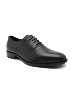 BOSS BLACK Skórzane półbuty Colby_Oxfr_gr ze sklepu Gomez Fashion Store w kategorii Buty eleganckie męskie - zdjęcie 184311115