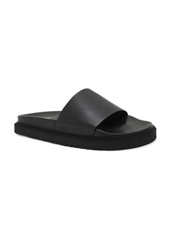 BOSS BLACK Skórzane klapki Cliff_Slid_lt ze sklepu Gomez Fashion Store w kategorii Klapki męskie - zdjęcie 184311129