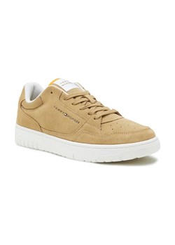 Tommy Hilfiger Skórzane sneakersy TH BASKET ze sklepu Gomez Fashion Store w kategorii Buty sportowe męskie - zdjęcie 184311298