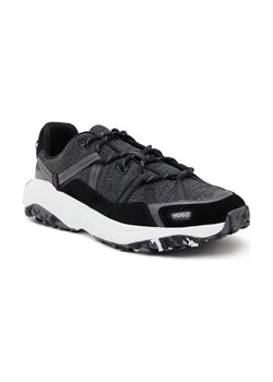 HUGO Sneakersy GO1ST | z dodatkiem skóry ze sklepu Gomez Fashion Store w kategorii Buty sportowe męskie - zdjęcie 184311325
