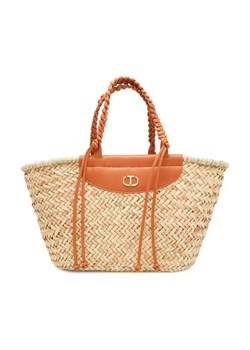 TWINSET Torba plażowa TOTE | z dodatkiem skóry ze sklepu Gomez Fashion Store w kategorii Torby letnie - zdjęcie 184311367