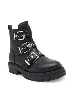 Guess Botki OBIA | z dodatkiem skóry ze sklepu Gomez Fashion Store w kategorii Workery damskie - zdjęcie 184311508