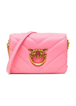 Pinko Skórzana torebka na ramię LOVE CLICK MINI SHEEP NAPPA BI ze sklepu Gomez Fashion Store w kategorii Listonoszki - zdjęcie 184311735