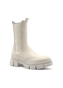 Karl Lagerfeld Skórzane sztyblety ARIA ze sklepu Gomez Fashion Store w kategorii Workery damskie - zdjęcie 184311805