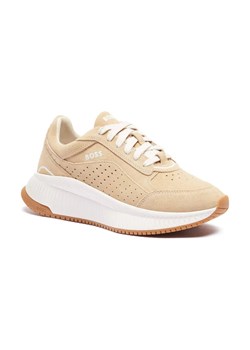 BOSS BLACK Skórzane sneakersy TTNMEVO_Runn_sd ze sklepu Gomez Fashion Store w kategorii Buty sportowe damskie - zdjęcie 184311817