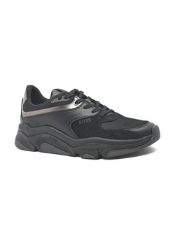 BOSS BLACK Sneakersy Asher_Runn_mx | z dodatkiem skóry ze sklepu Gomez Fashion Store w kategorii Buty sportowe męskie - zdjęcie 184311935