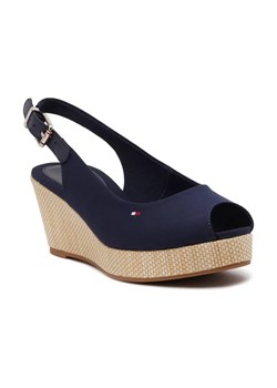 Tommy Hilfiger Koturny Iconic Elba Sling | z dodatkiem skóry ze sklepu Gomez Fashion Store w kategorii Espadryle damskie - zdjęcie 184311936