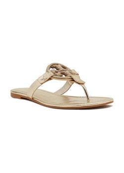 TORY BURCH Skórzane japonki MILLER PAVE ze sklepu Gomez Fashion Store w kategorii Klapki damskie - zdjęcie 184311949
