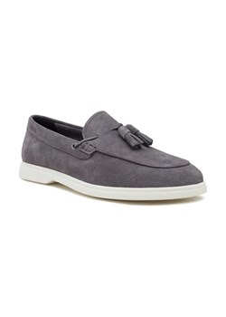 BOSS BLACK Skórzane loafersy Sienne_Mocc_sdnp ze sklepu Gomez Fashion Store w kategorii Mokasyny męskie - zdjęcie 184312009