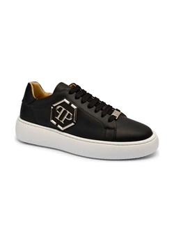 Philipp Plein Skórzane sneakersy Hexagon ze sklepu Gomez Fashion Store w kategorii Buty sportowe męskie - zdjęcie 184312018