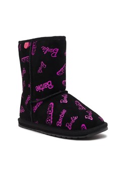 EMU Australia Skórzane śniegowce EMU AUSTRALIA X BARBIE | z dodatkiem wełny ze sklepu Gomez Fashion Store w kategorii Buty zimowe dziecięce - zdjęcie 184312028