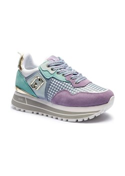 Liu Jo Sneakersy Maxi Wonder 01 | z dodatkiem skóry ze sklepu Gomez Fashion Store w kategorii Buty sportowe damskie - zdjęcie 184312088