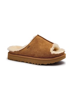 UGG Skórzane obuwie domowe Greenport | z dodatkiem wełny ze sklepu Gomez Fashion Store w kategorii Klapki damskie - zdjęcie 184312127