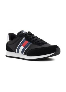Tommy Jeans Sneakersy TJM RUNNER CASUAL ESS | z dodatkiem skóry ze sklepu Gomez Fashion Store w kategorii Buty sportowe męskie - zdjęcie 184312145