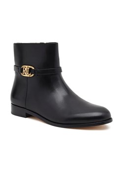 LAUREN RALPH LAUREN Skórzane botki ze sklepu Gomez Fashion Store w kategorii Botki - zdjęcie 184312228