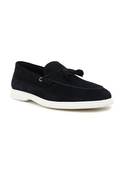 BOSS BLACK Skórzane loafersy Sienne_Mocc_sdnp ze sklepu Gomez Fashion Store w kategorii Mokasyny męskie - zdjęcie 184312285
