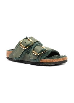 Birkenstock Skórzane obuwie domowe Arizona | z dodatkiem wełny ze sklepu Gomez Fashion Store w kategorii Klapki damskie - zdjęcie 184312299