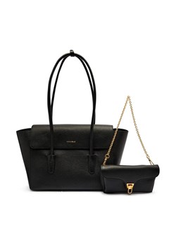 Coccinelle Skórzana shopperka 2w1 BEAT ze sklepu Gomez Fashion Store w kategorii Torby Shopper bag - zdjęcie 184312545