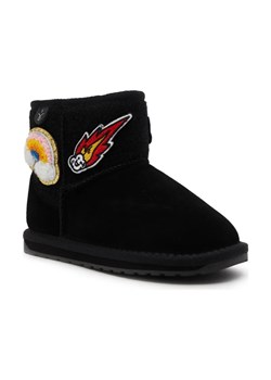 EMU Australia Skórzane śniegowce Wallaby Mini Play | z dodatkiem wełny ze sklepu Gomez Fashion Store w kategorii Buty zimowe dziecięce - zdjęcie 184312557