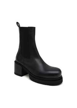 Pinko Skórzane sztyblety PARRY TRONCHETTO ze sklepu Gomez Fashion Store w kategorii Botki - zdjęcie 184312568