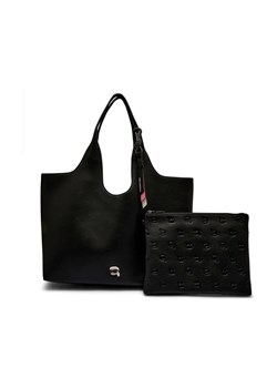 Karl Lagerfeld Shopperka + saszetka Ikon Grainy Soft ze sklepu Gomez Fashion Store w kategorii Torby Shopper bag - zdjęcie 184312739